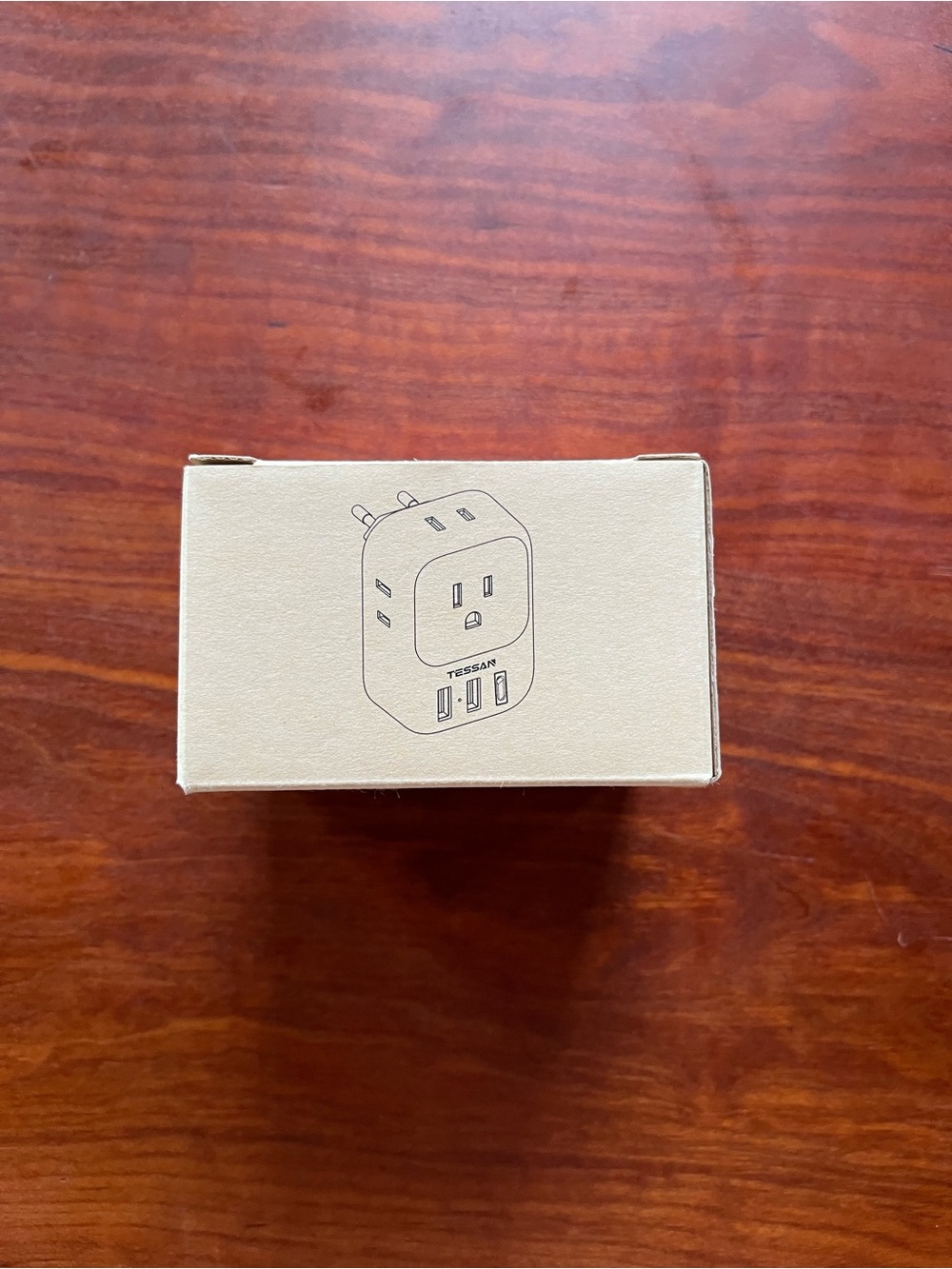 Two-pack European plug adaptor by Tessan